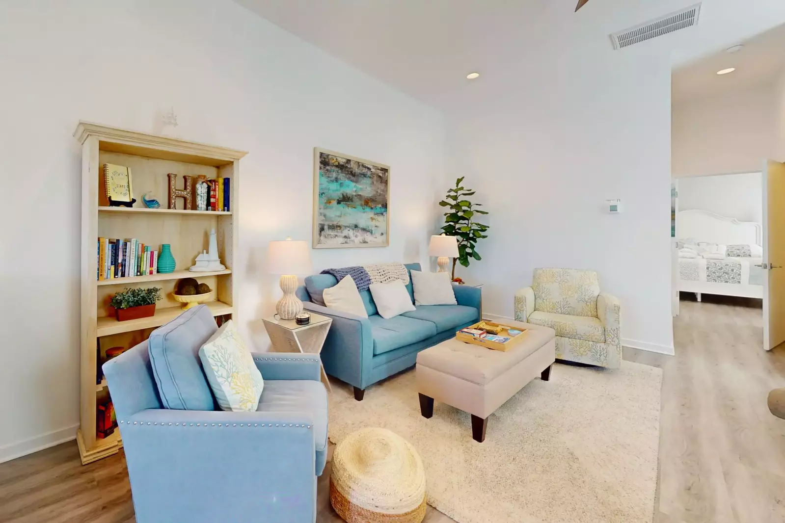 Plenty of seating in the main living area