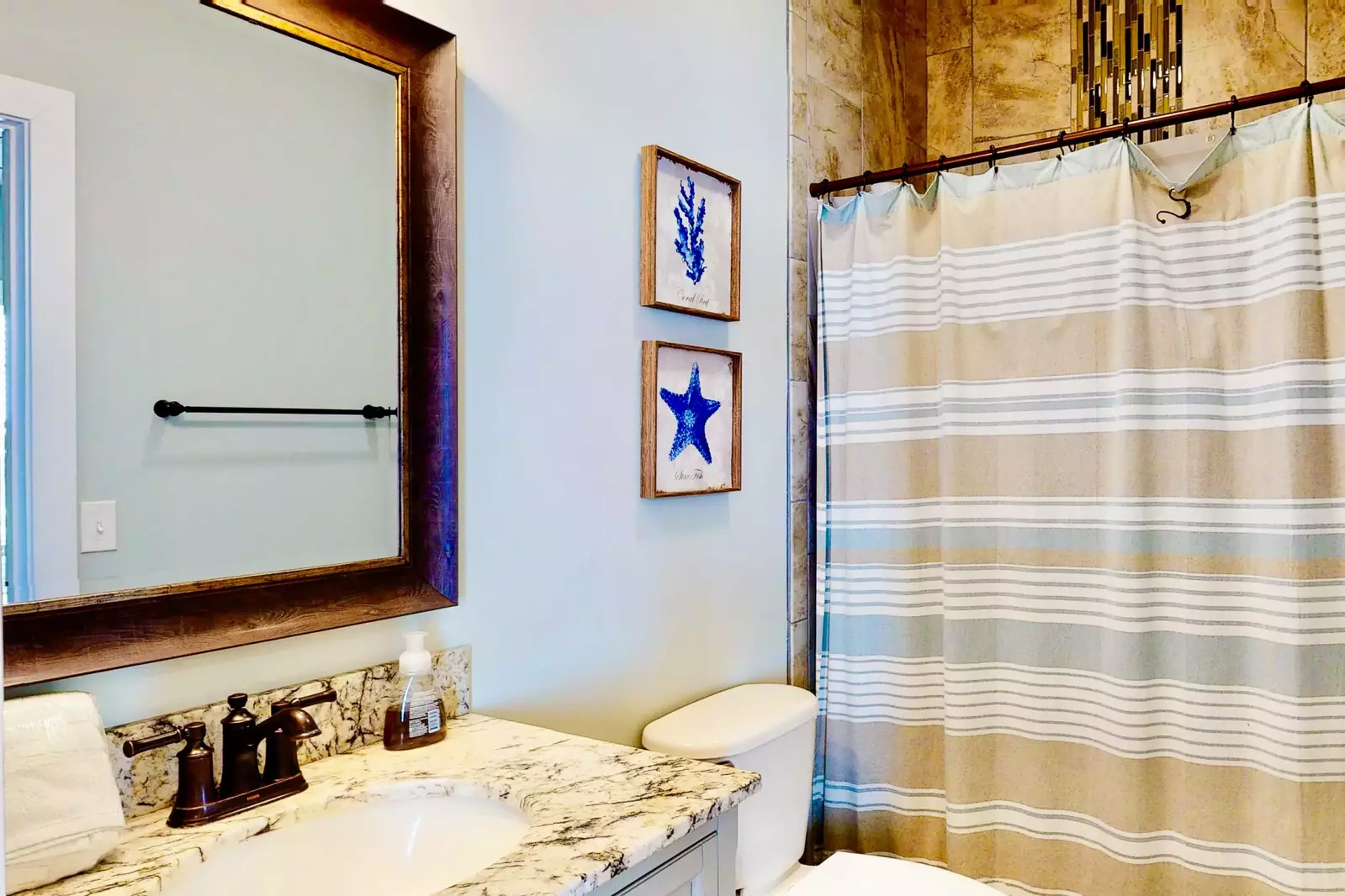 1st floor hall bathroom