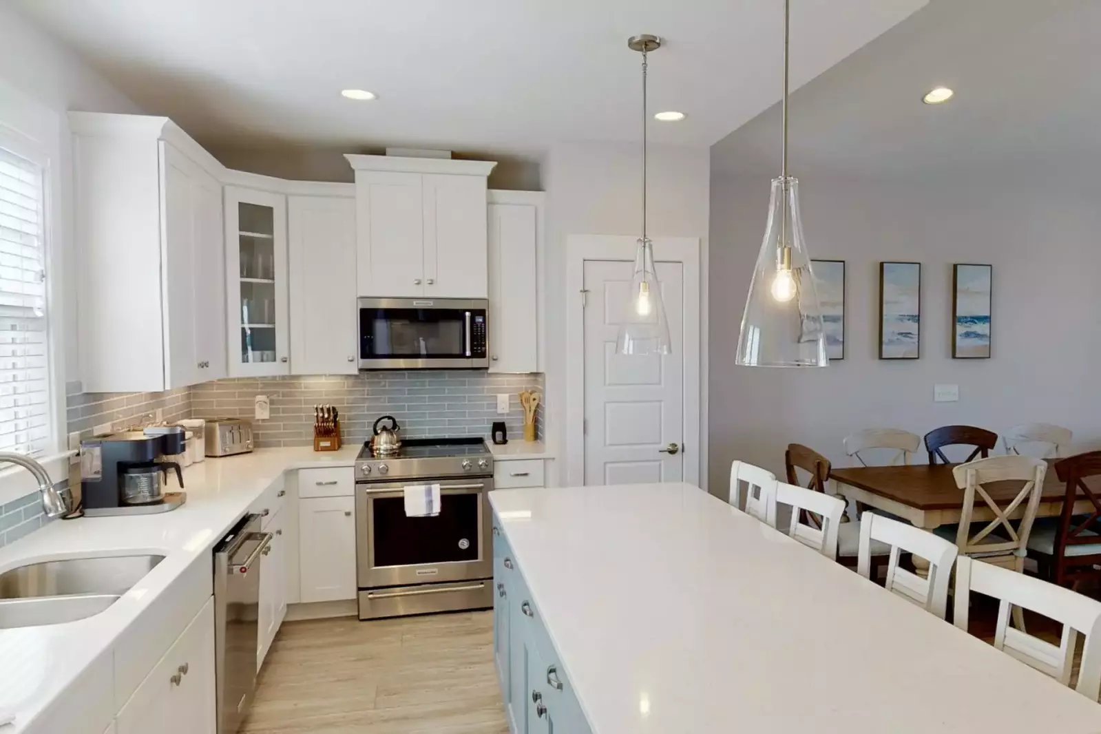 The kitchen has everything you need to make a great meal