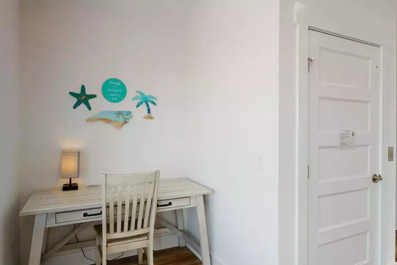 Quiet desk area if you need to catch up on some work