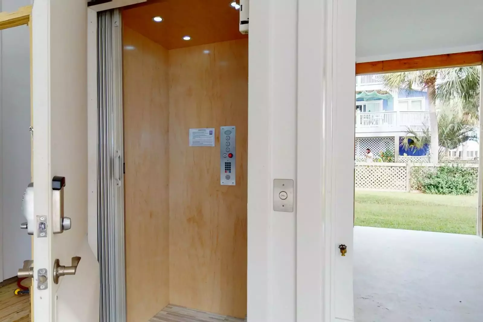 The elevator has access to each floor. No worries about hauling up luggage or groceries!