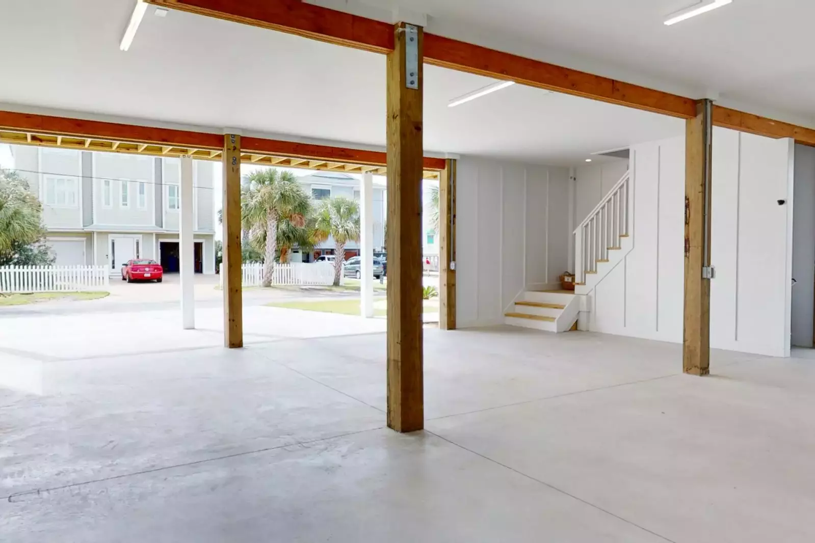 Plenty of covered parking for your convenience at Breezy Goin