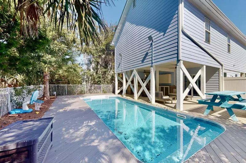 When you're done at the beach come back and lounge in your private pool!