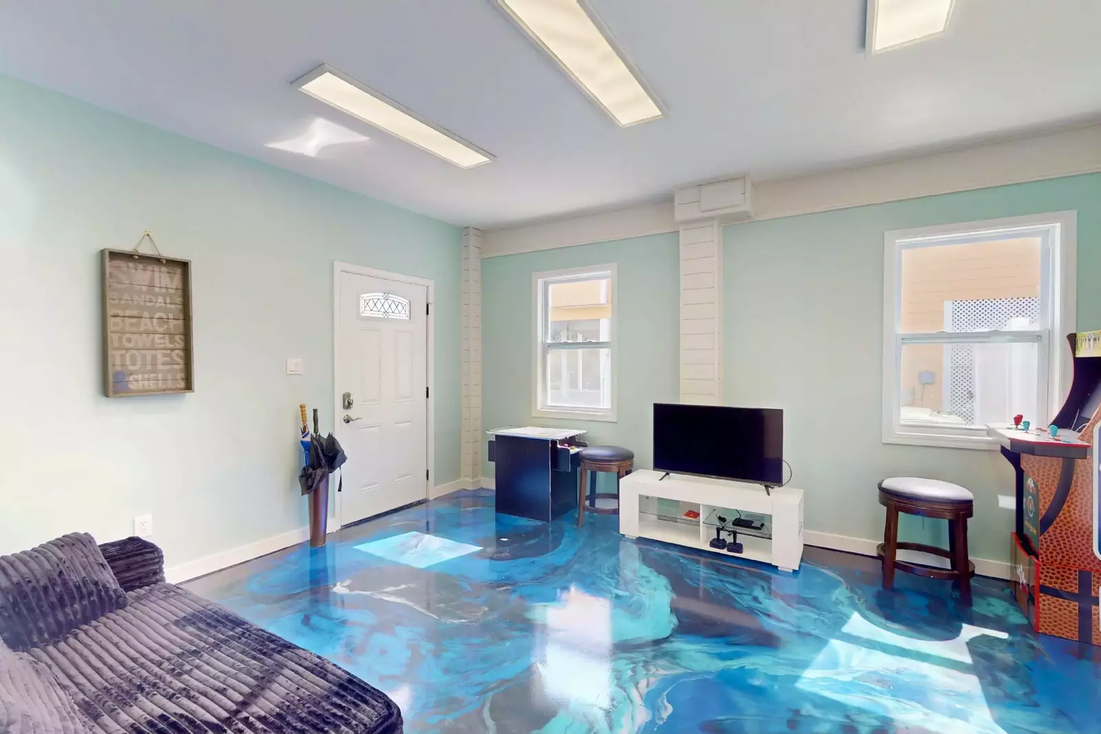 The game room has fun for all ages!