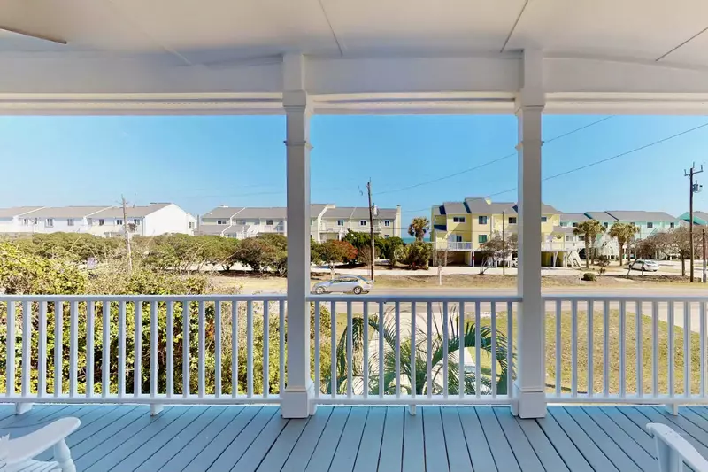 Sit on the front deck and relax