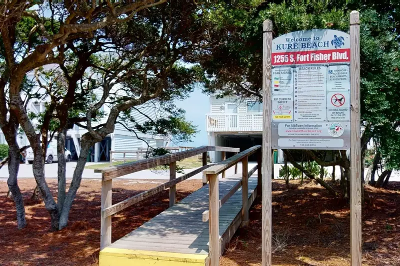 Nearby beach access