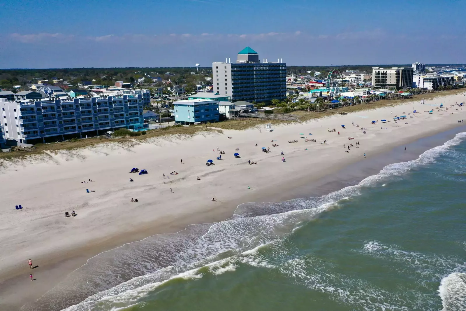 Wide beaches with plenty of sand make this an ideal beachfront rental