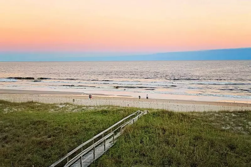 Take time to watch the sunset in beautiful Carolina Beach