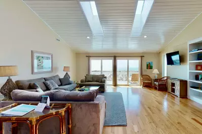 Great views can be had from anywhere in the main living space