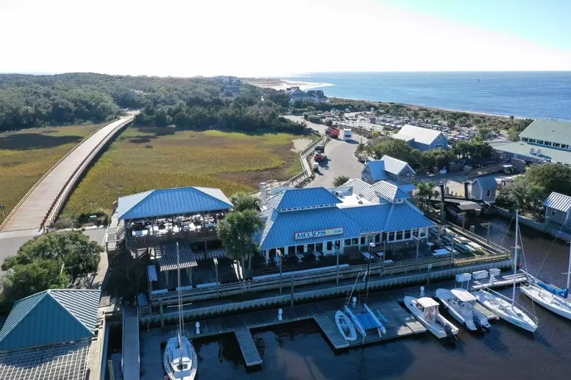 Have a great lunch or dinner where you can choose from local seafood or some NC barbecue