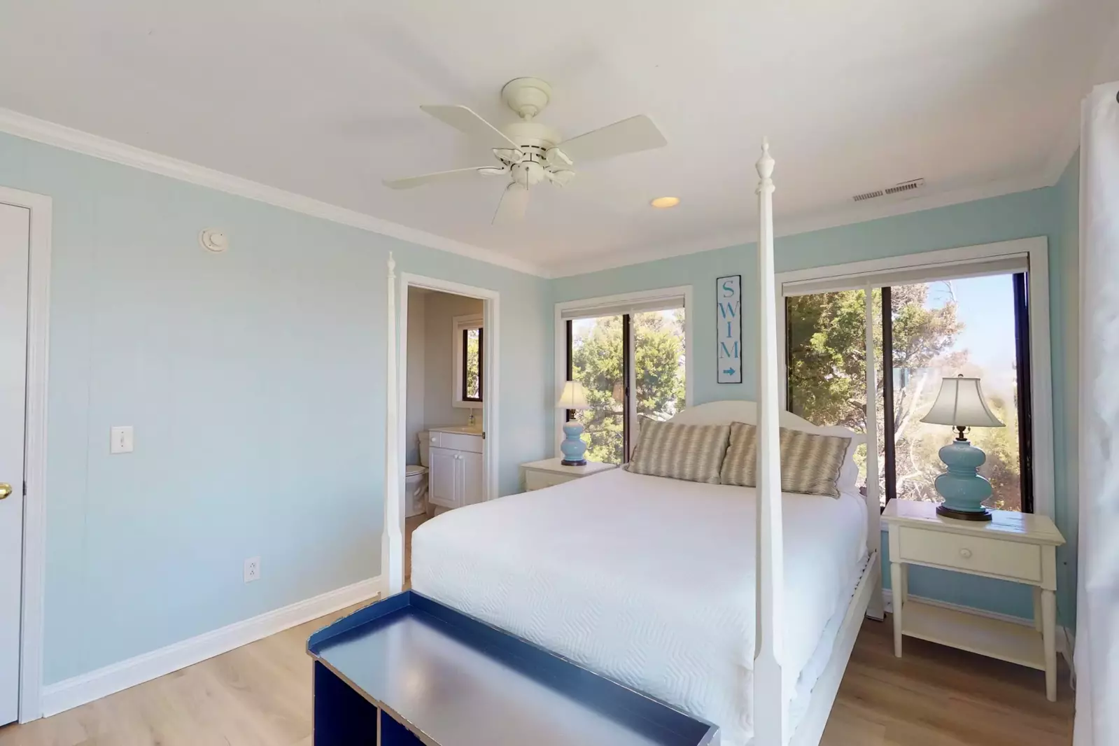 Second bedroom has an en-suite