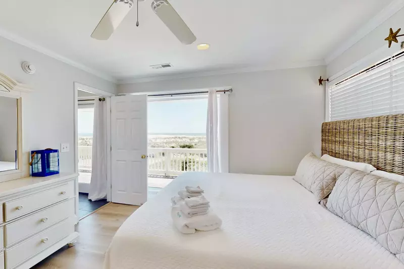 The third bedroom is bright with tons of natural light