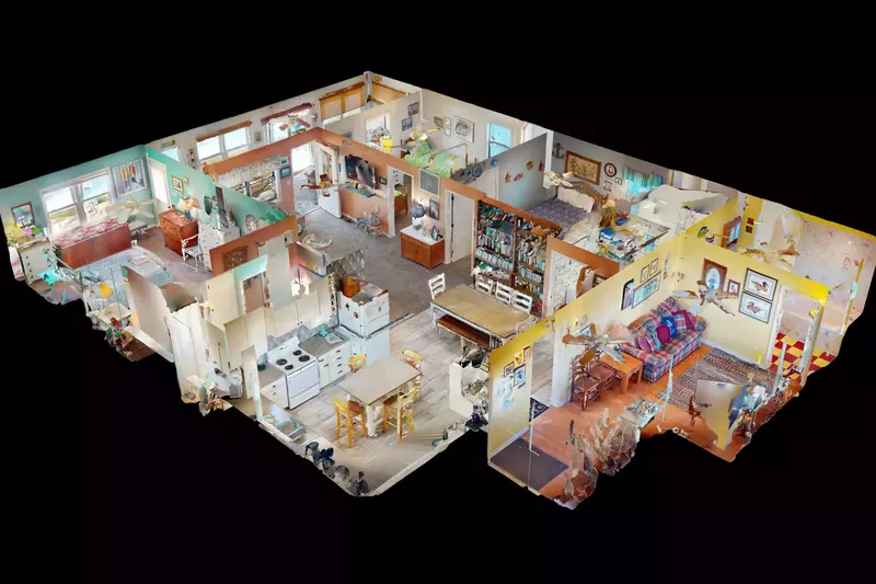 Doll house view of Miller's Whimsey