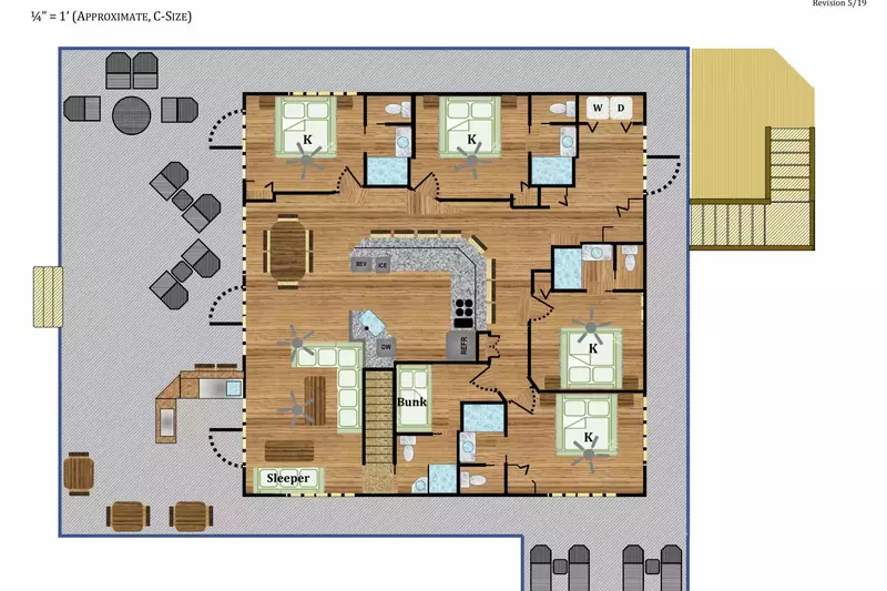 Which bedroom will you choose?