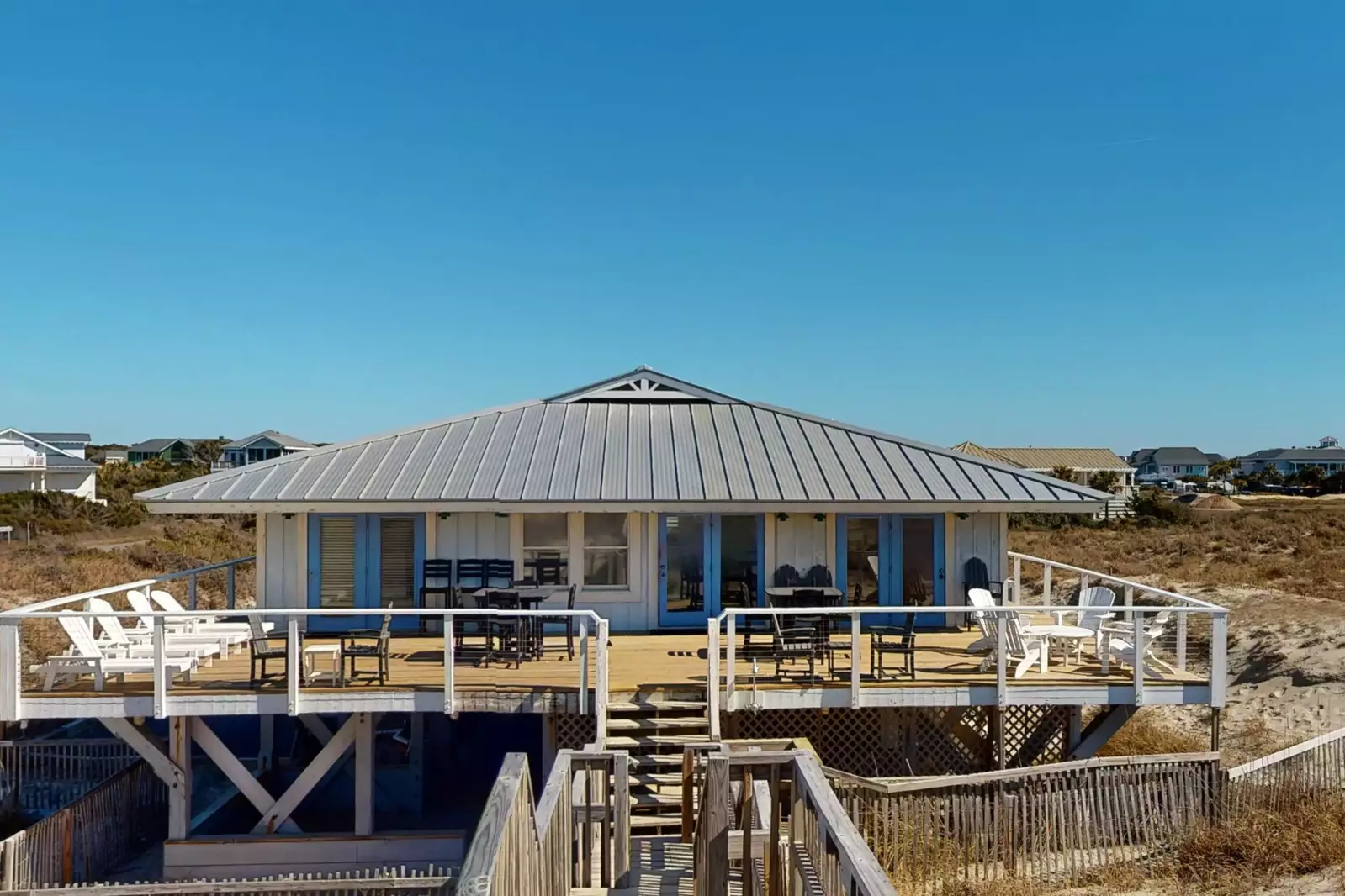 New steel roof for great protection from the elements
