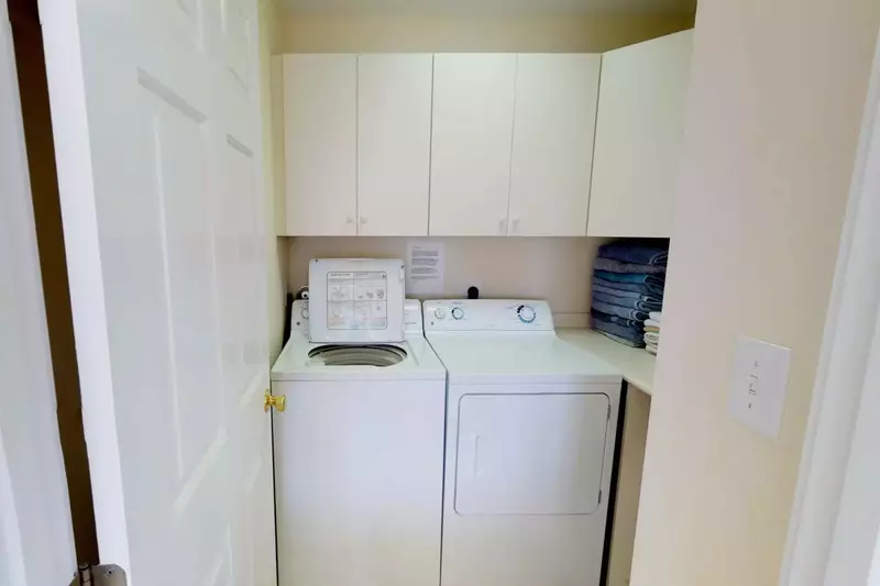 Washer and dryer is available