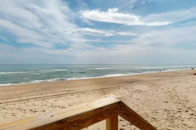 The beach access is very close