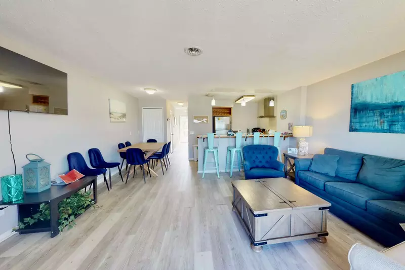 There is plenty of room for everyone in the main living area