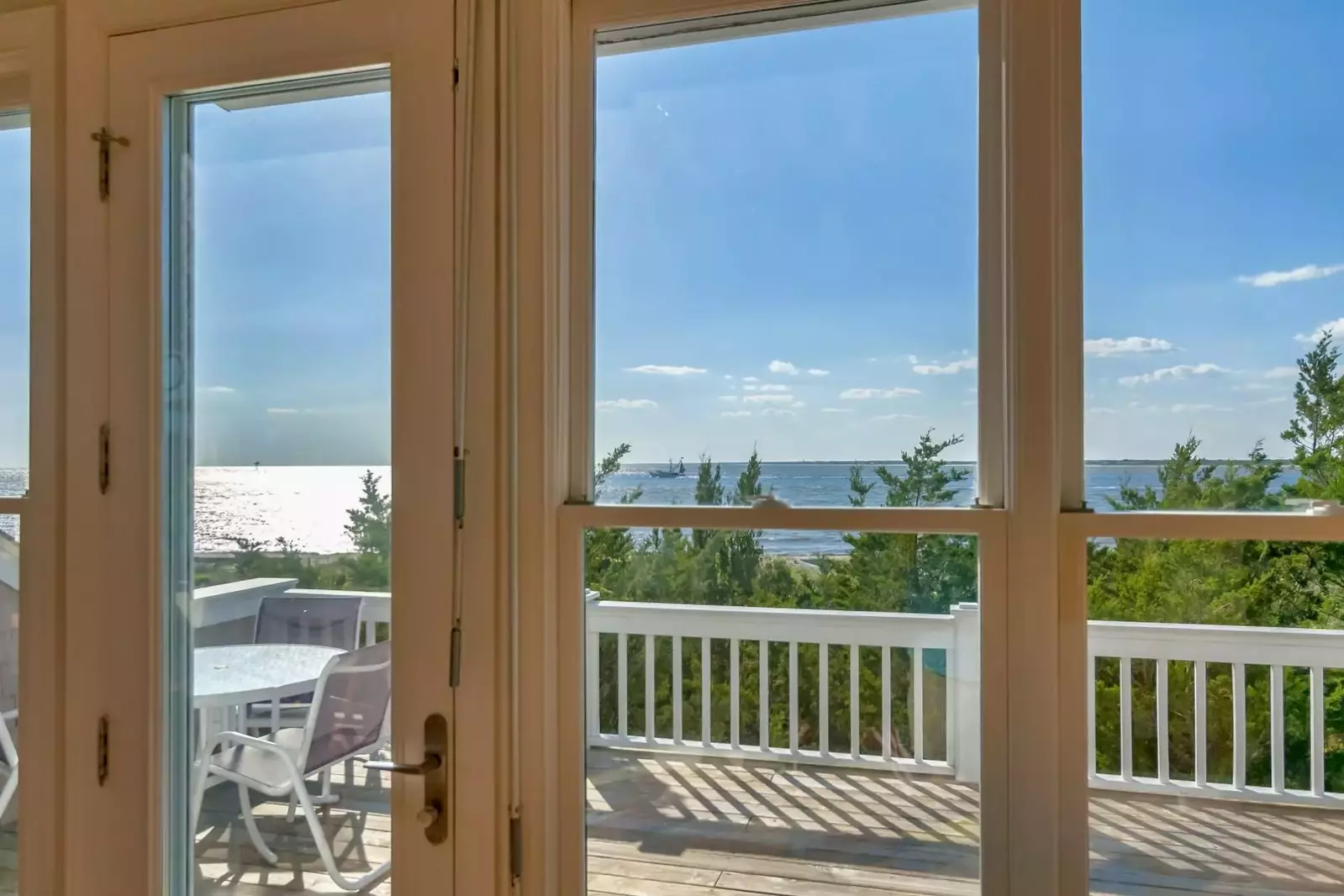 Every window is treated to reduce glare and allow you to enjoy the views