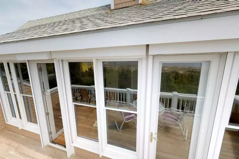 This property features amazing views from the numerous windows and doors!