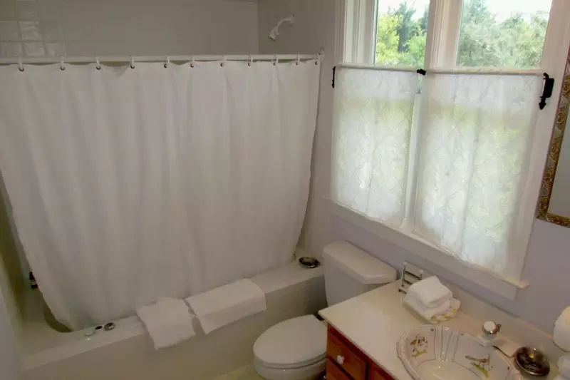 The owner suite includes this bathroom with a bathtub.