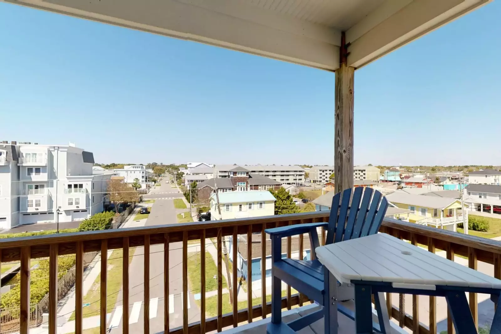 Overlook downtown and watch a great sunset from the owner suite private deck!