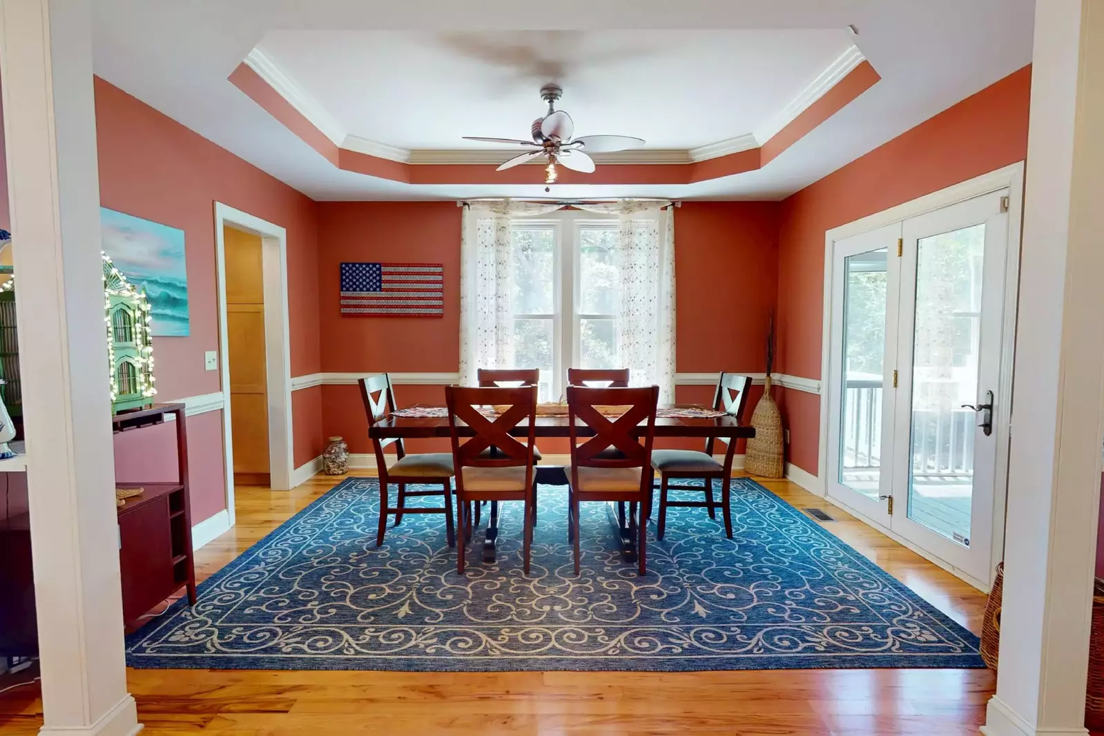 Enjoy the formal dinning area for that special meal with family and friends