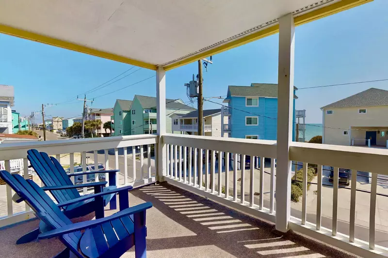 Relax on the large deck and soak in the sights and sounds of the ocean