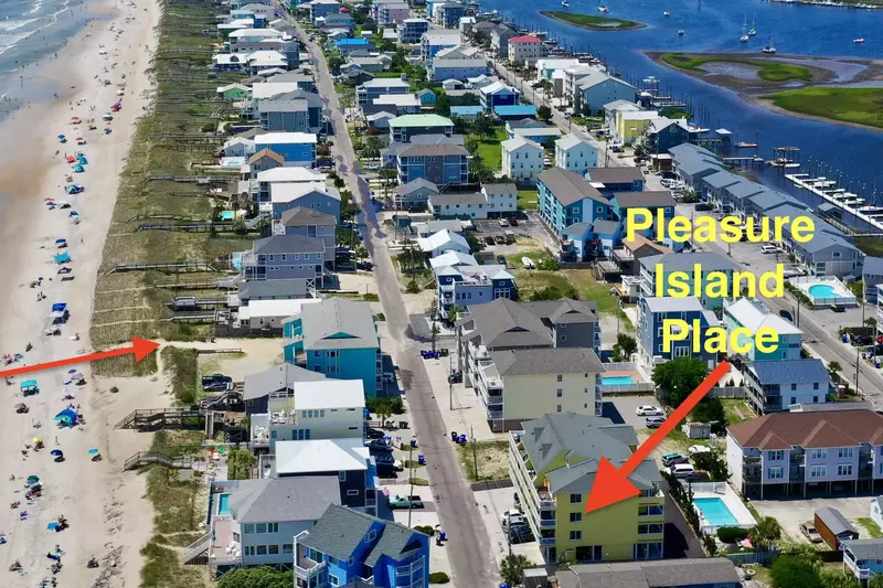 Less than a block to beach access