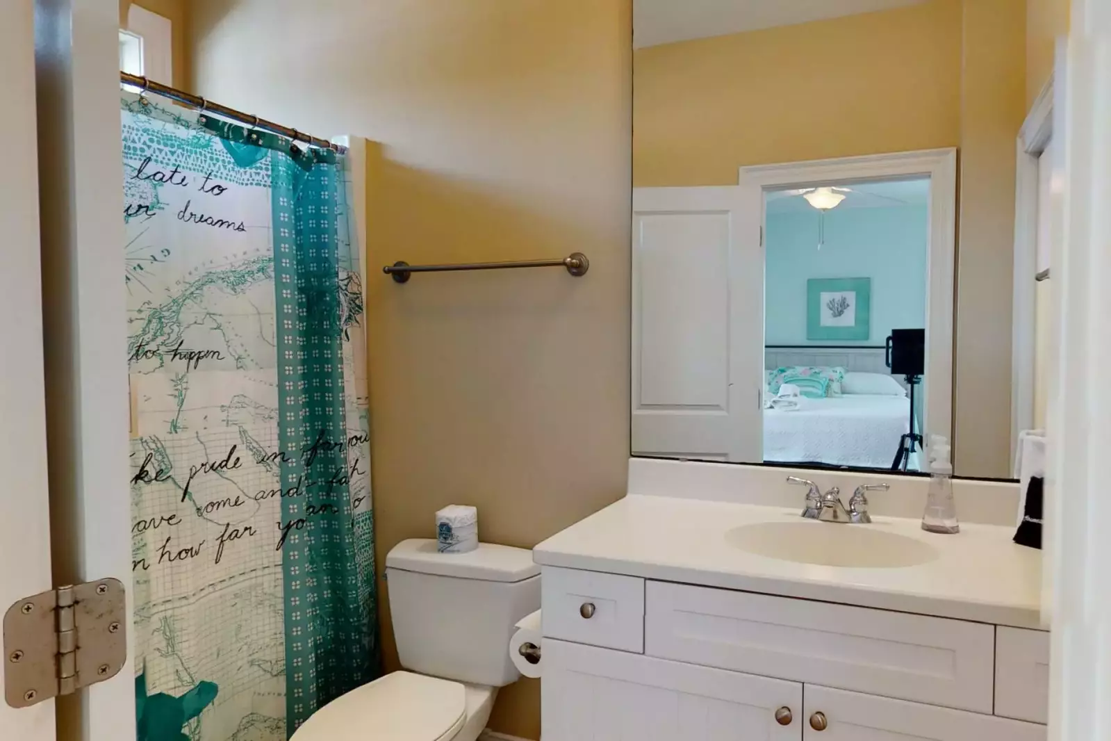 Top floor owner suite bathroom