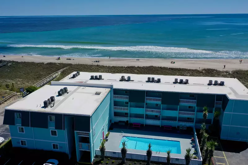 Pool, Oceanfront, corner condo, steps to the beach, Beachfront Bliss has it all