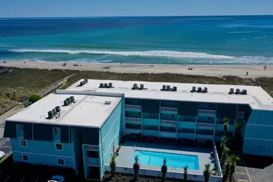 Pool, Oceanfront, corner condo, steps to the beach, Beachfront Bliss has it all