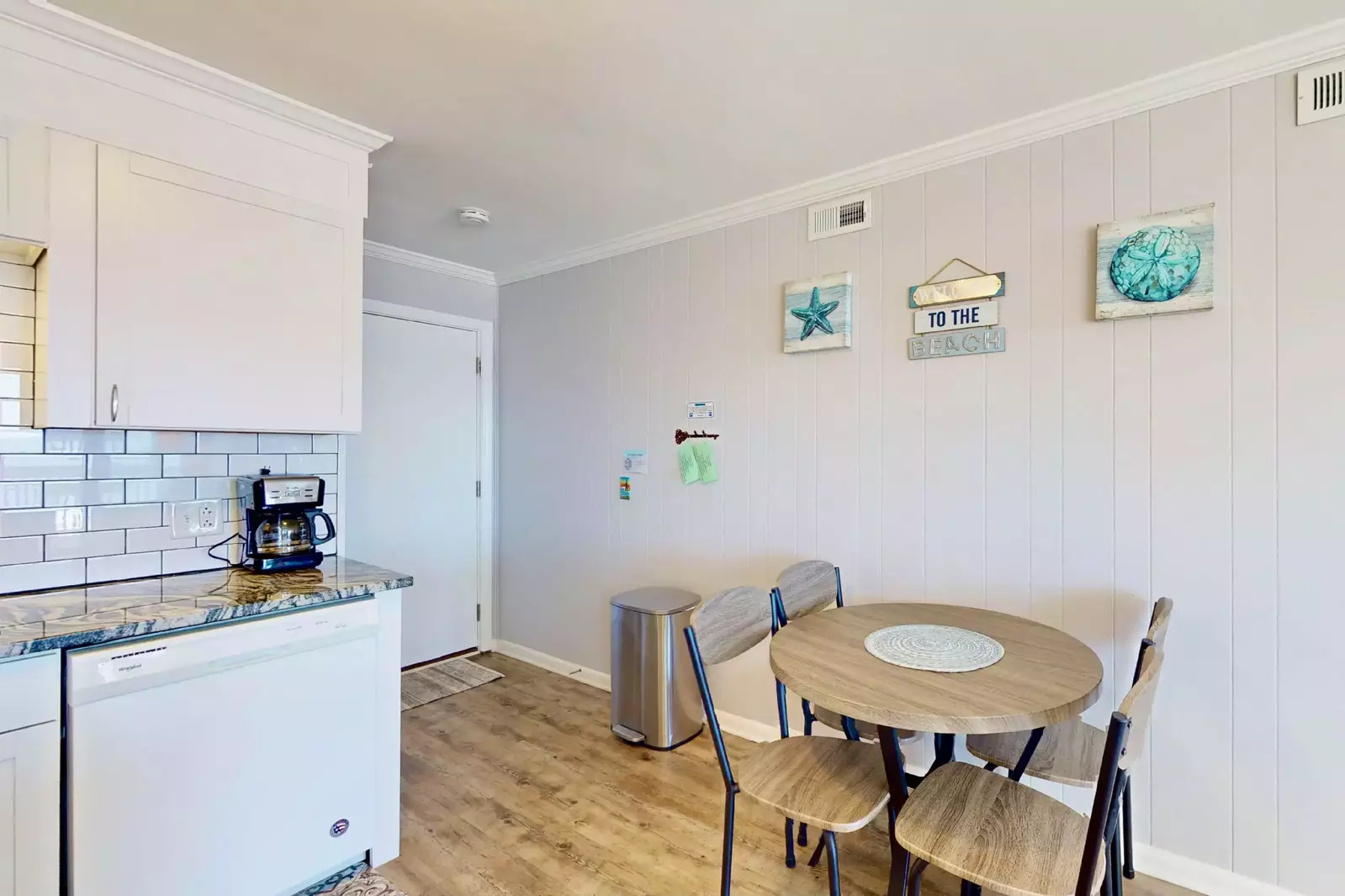 You also have a nice little dining area