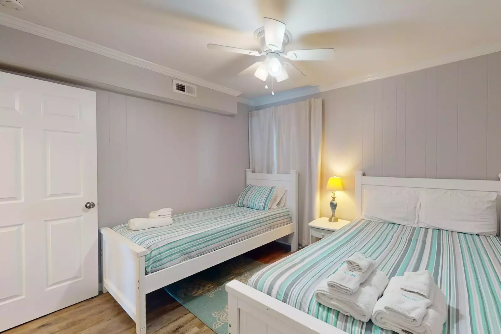 2nd bedroom has a twin and full bed