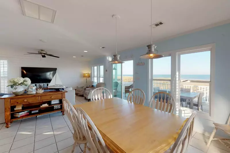 Wherever you stand on the second floor you will always get an amazing view!