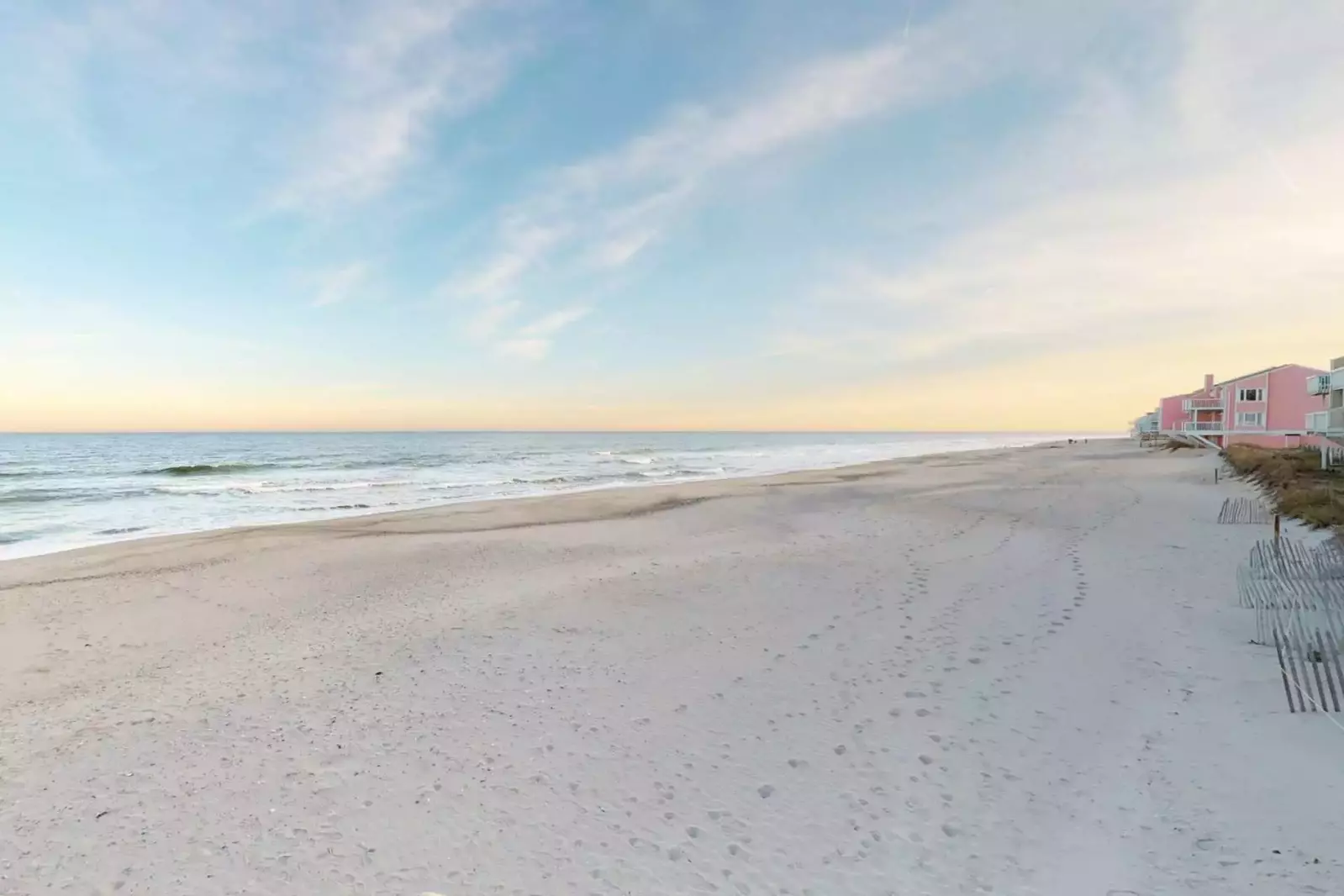 Enjoy a beautiful sunrise at the Sand Castle