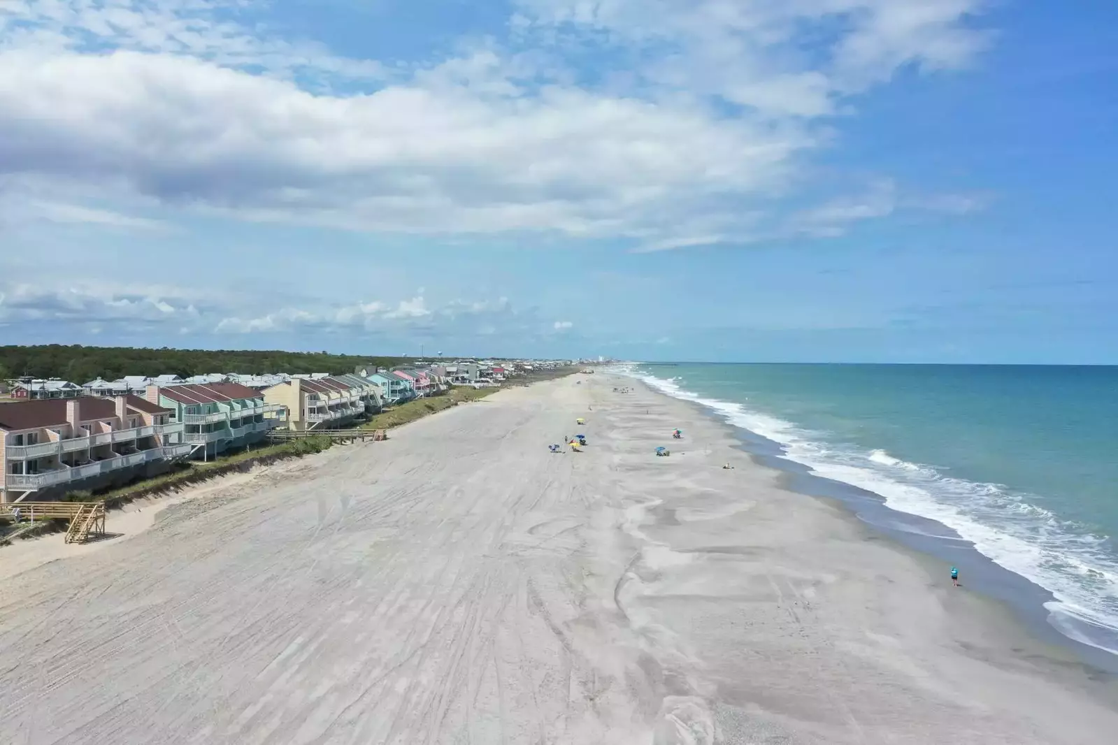 The view looking North from Sand Castle at Ocean Dunes