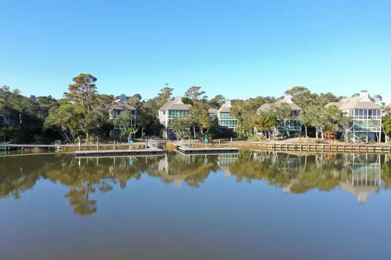 Kayak on the calm water of Bald Head Creek anytime of the day