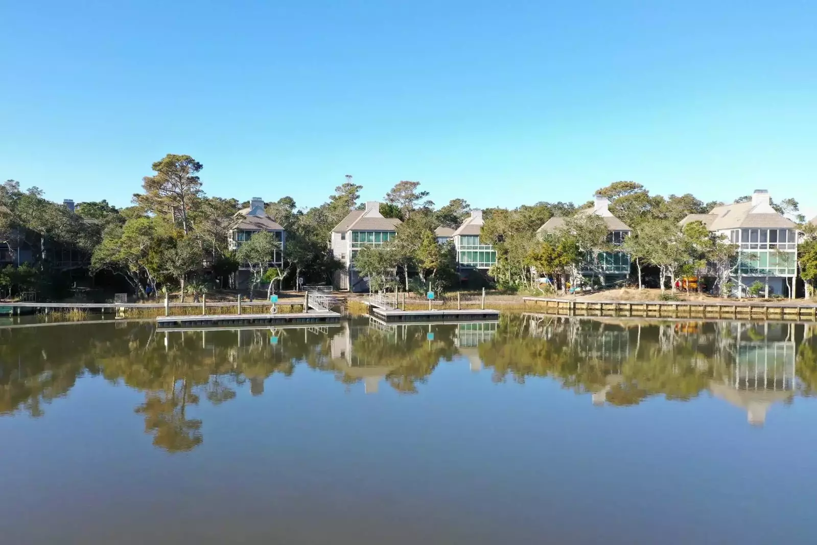 Kayak on the calm water of Bald Head Creek anytime of the day