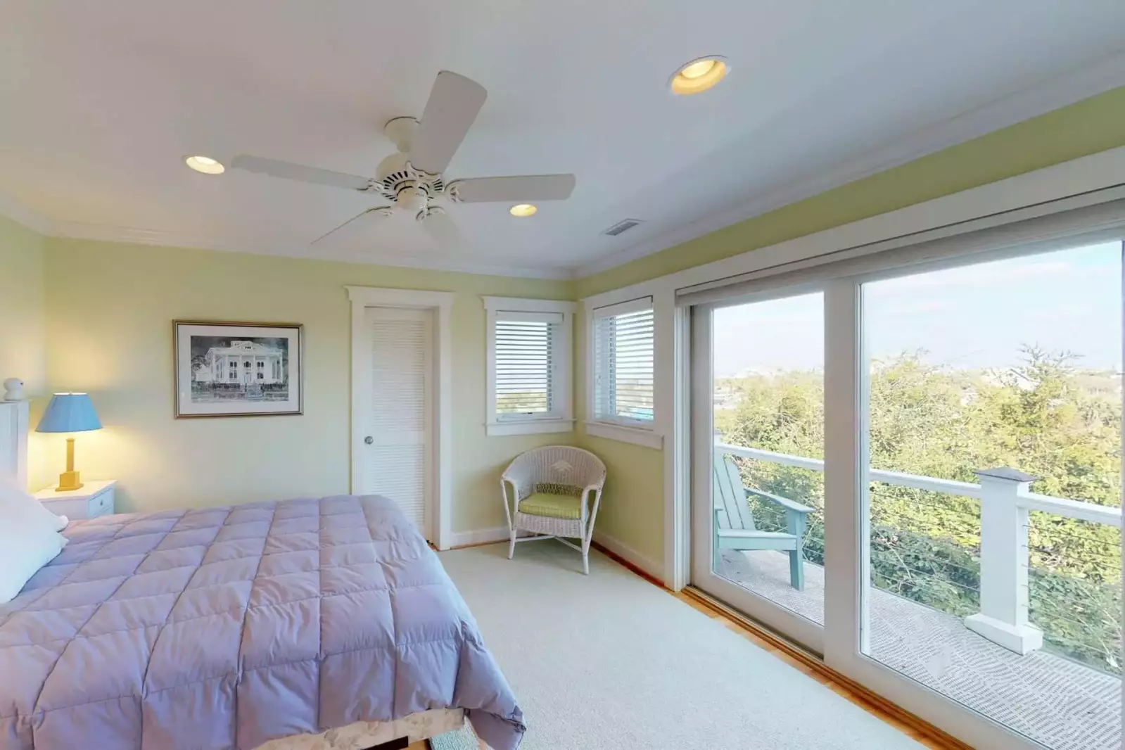 Amazing views right outside your bedroom door