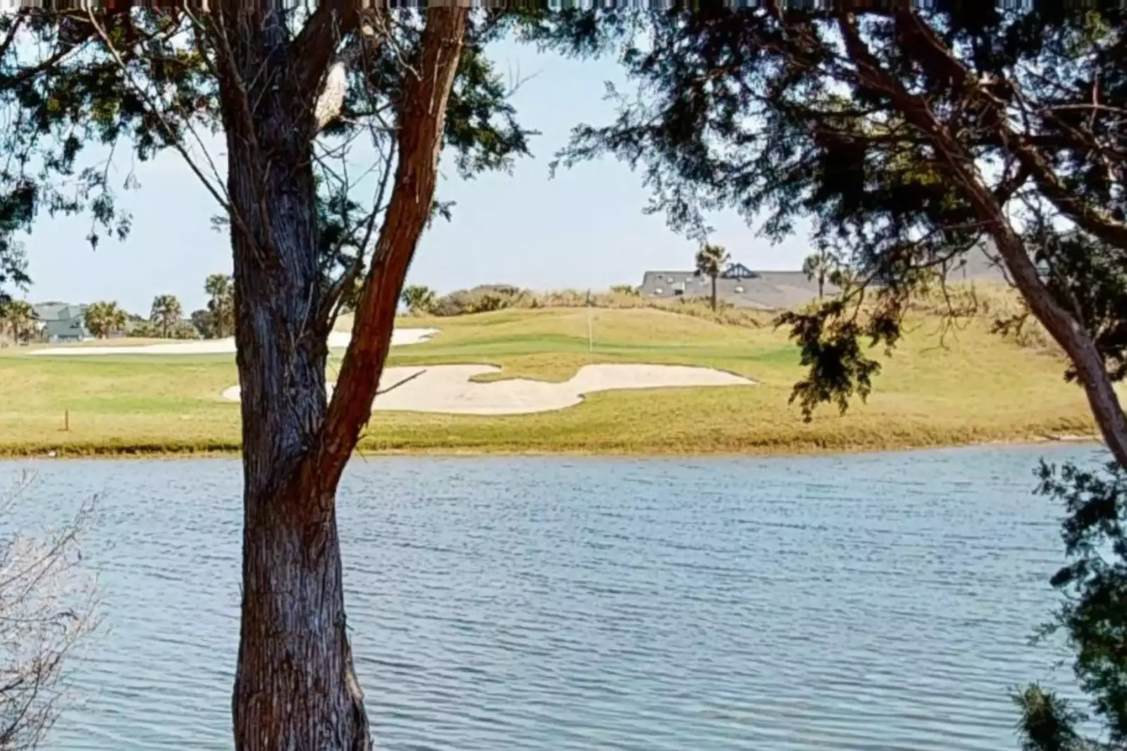Enjoy golf course views from the deck