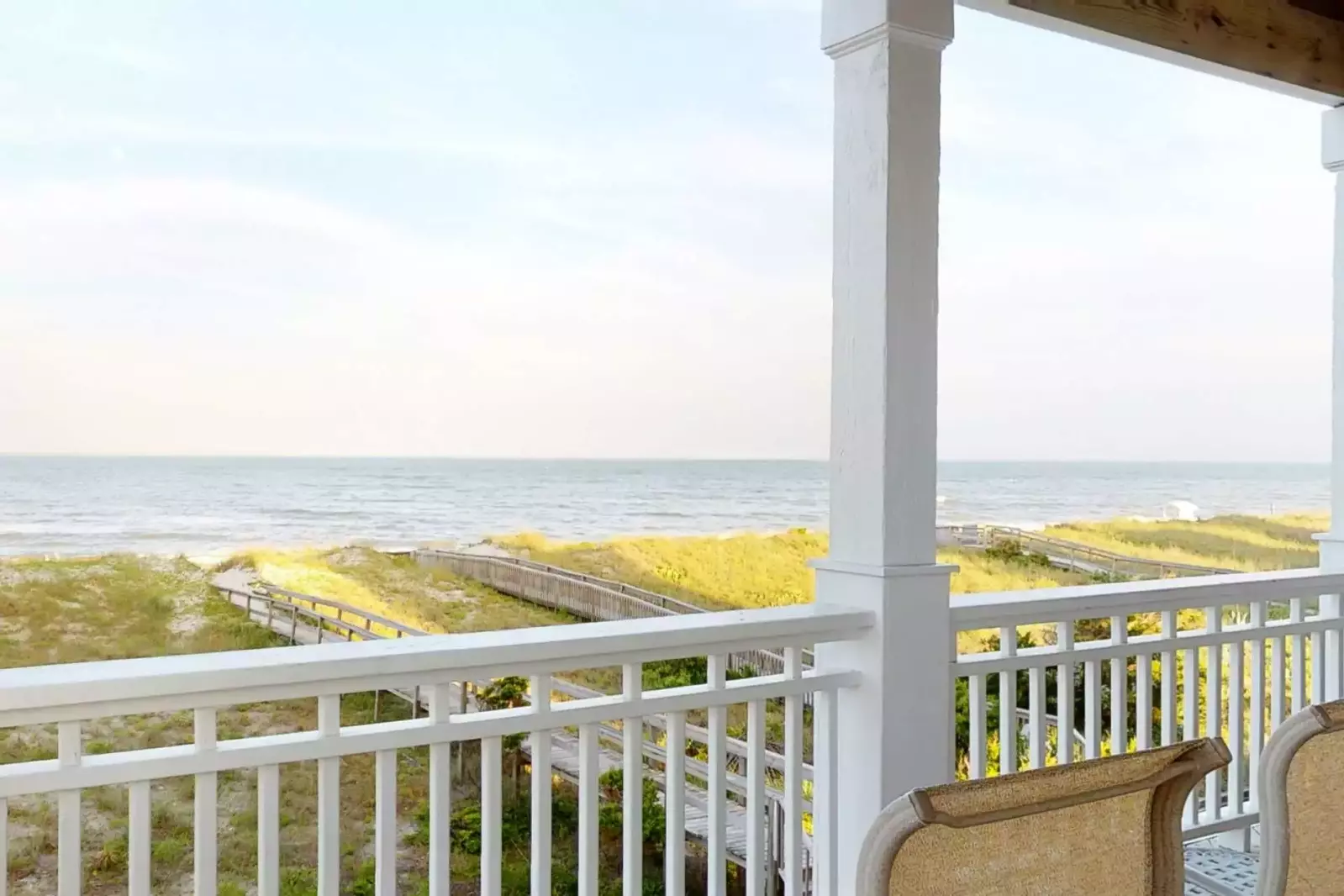 Enjoy the salty air from both oceanfront decks!