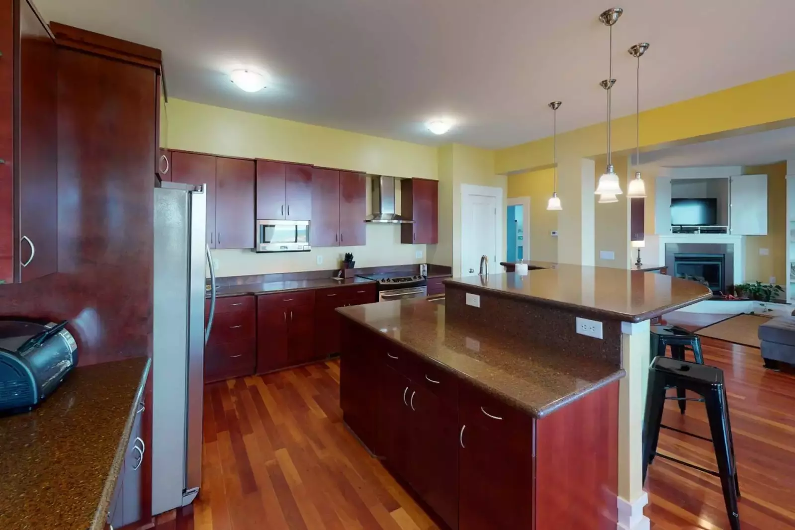 Plenty of space for cooking large meals with all the tools you need in this kitchen!