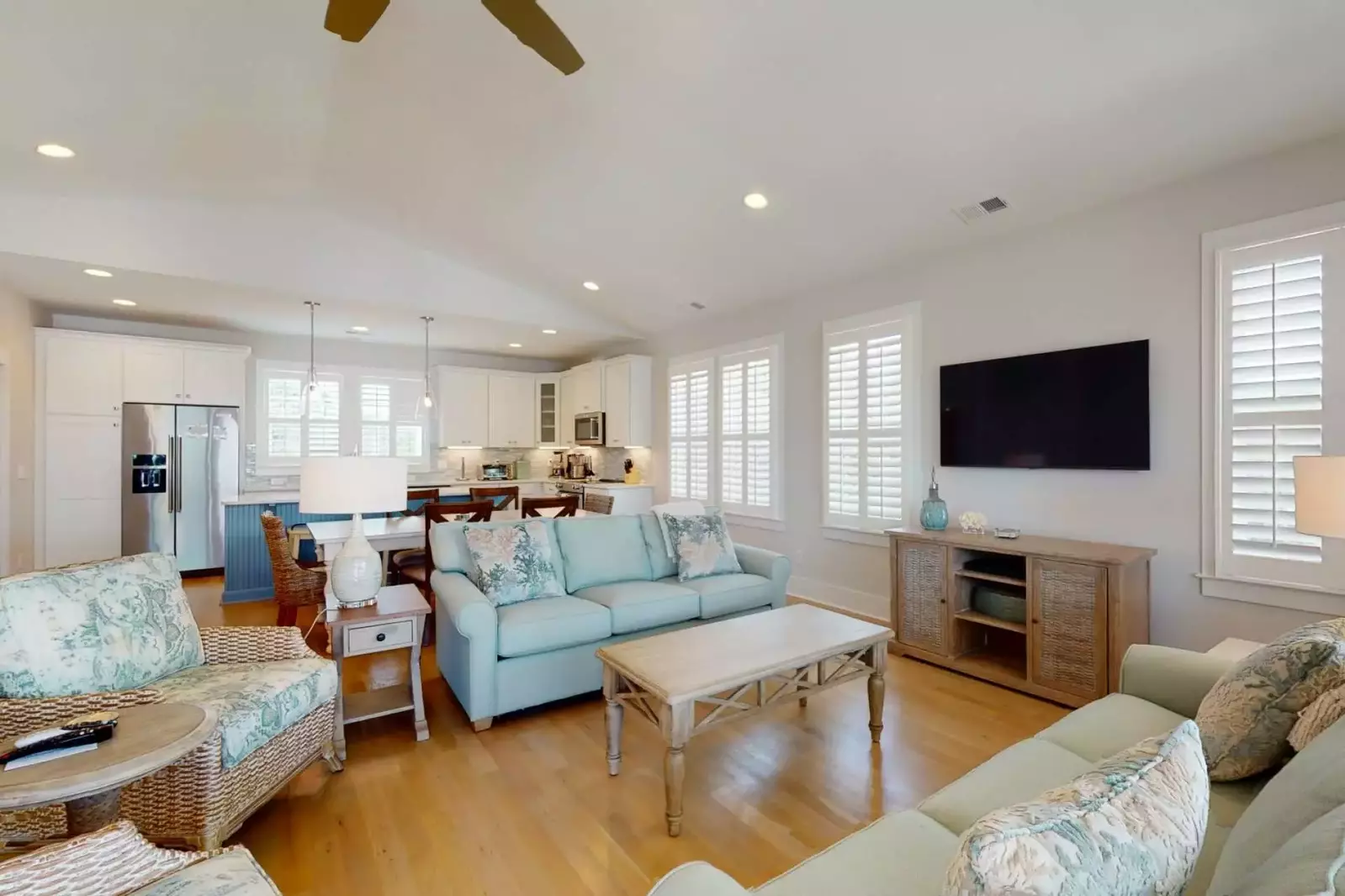 Enjoy Direct TV on the large Smart Screen TV