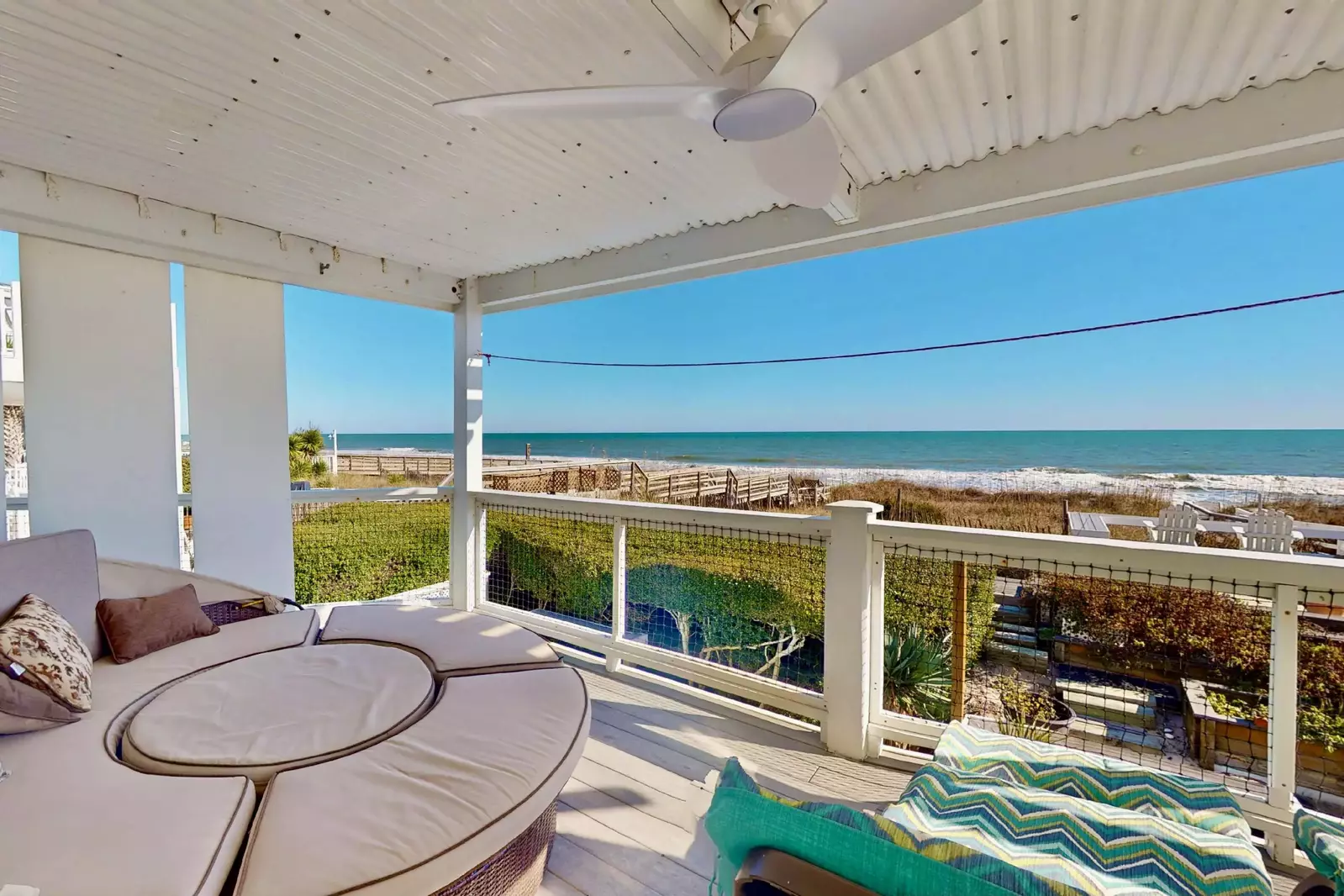 After relaxing on this deck you will never want to leave!