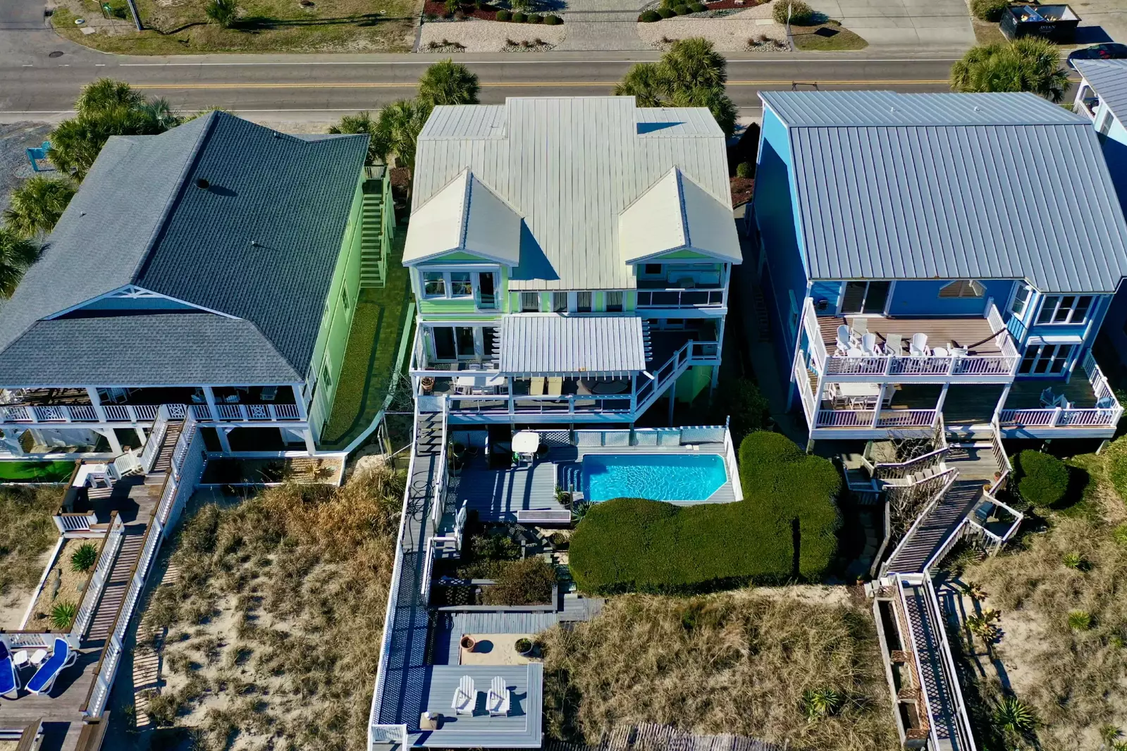 Seaside checks all the boxes - oceanfront, stunning views, pool, multiple decks and ocean walkway