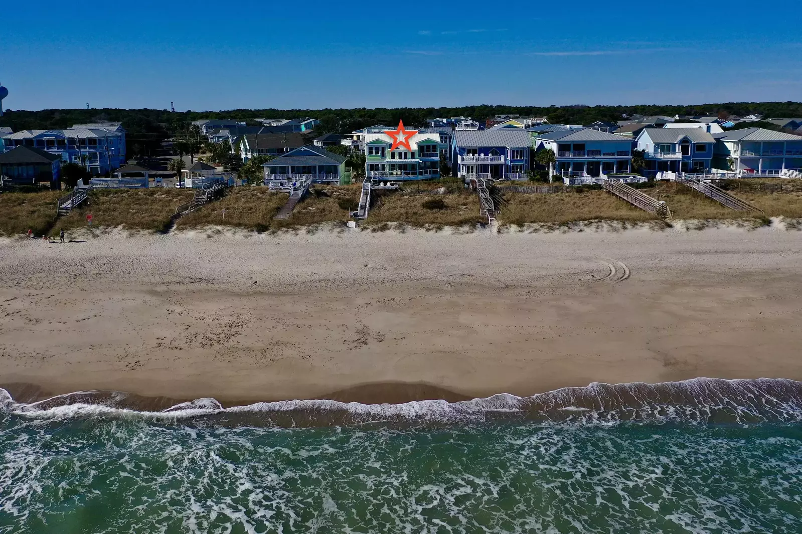 Enjoy this quiet stretch of sandy beach