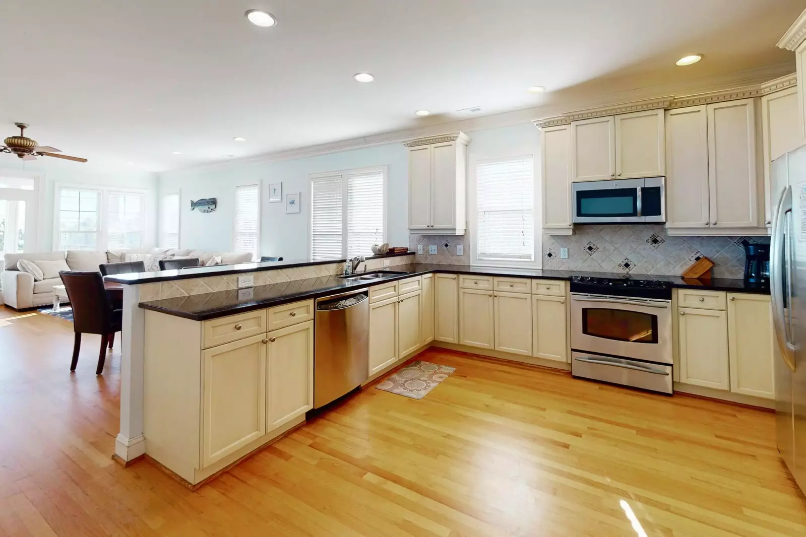 Take in the views while making a meal