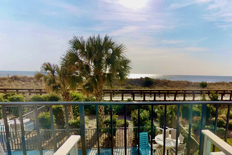 Stunning views from the balcony