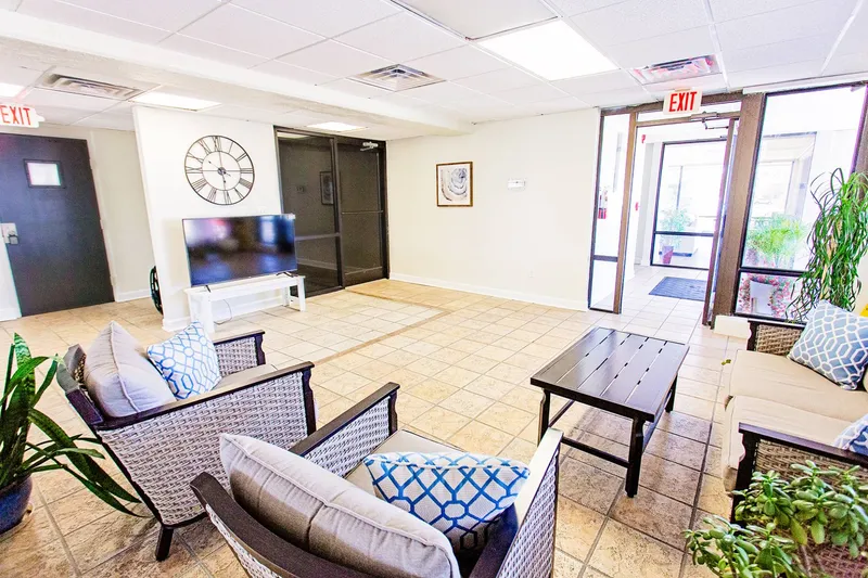 Cabana Lobby and Sitting Area